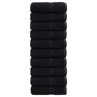 Vidaxl gastendoekjes solund 10 st 600 g m² 30x50 cm zwart