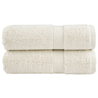 Vidaxl gastendoekjes solund 2 st 600 g m² 30x50 cm crèmekleurig