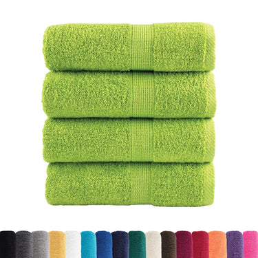 Vidaxl gastendoekjes solund 4 st 600 g m² 30x50 cm appelgroen
