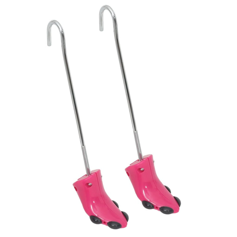 Load image into Gallery viewer, Vidaxl schoenspanners met schoenlepel eu 34-40 kunststof roze
