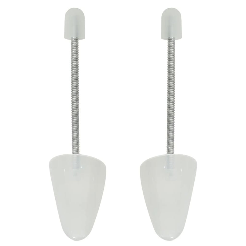 Load image into Gallery viewer, Vidaxl schoenspanners 5 paar eu 35-38 kunststof wit
