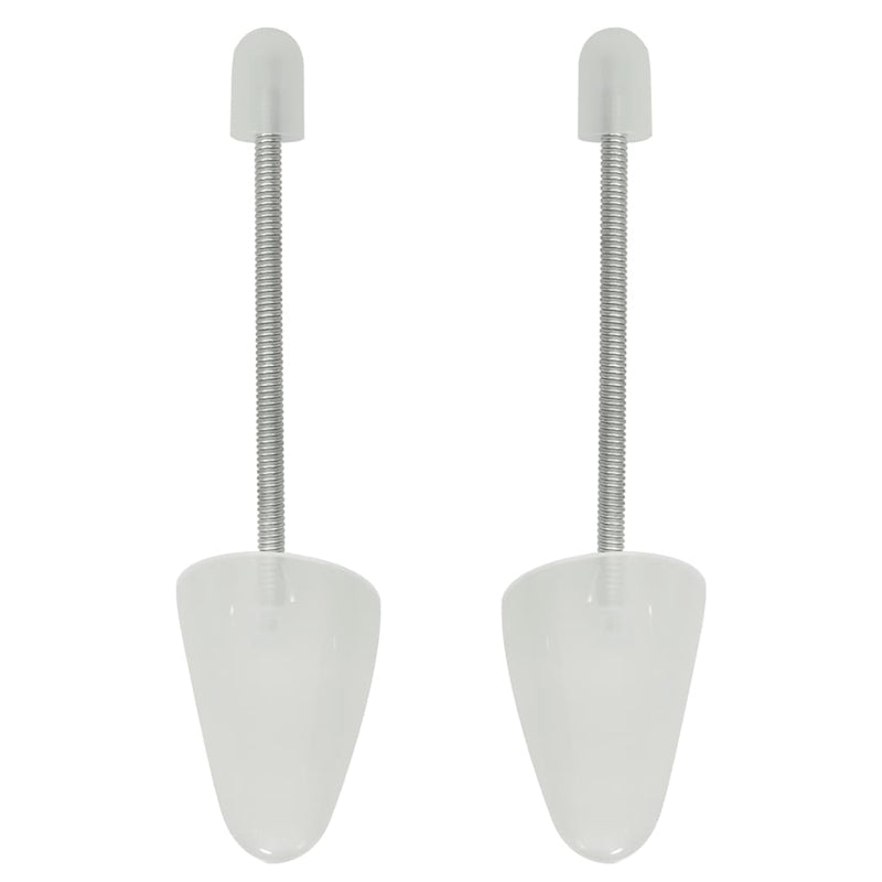 Load image into Gallery viewer, Vidaxl schoenspanners 5 paar eu 38-44 kunststof wit
