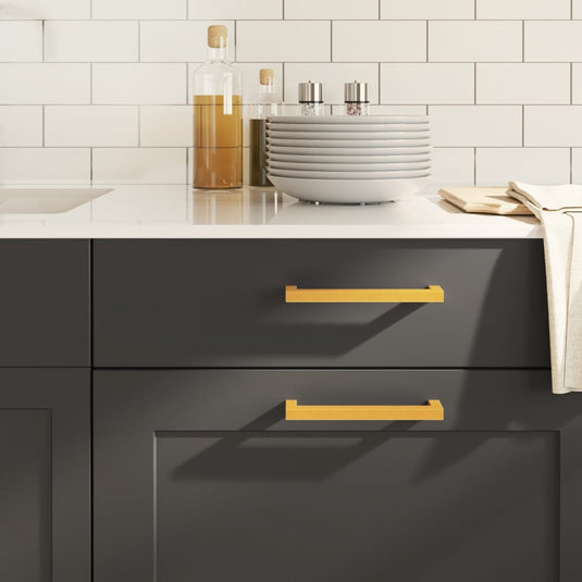 Vidaxl handvatten 20 st 160 mm roestvrij staal goudkleurig