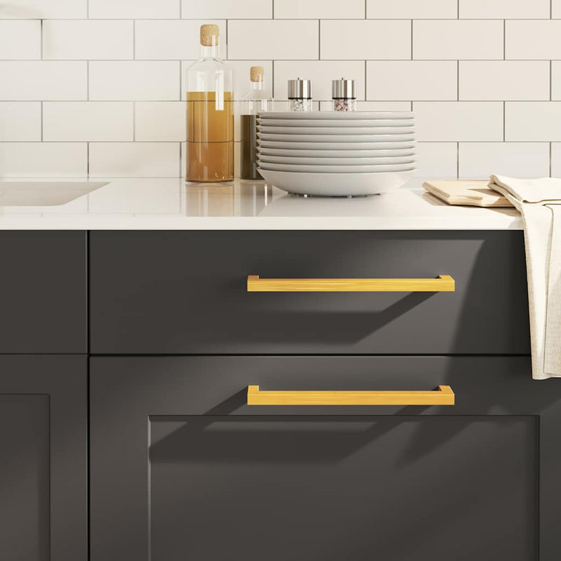 Load image into Gallery viewer, Vidaxl handvatten 20 st 224 mm roestvrij staal goudkleurig
