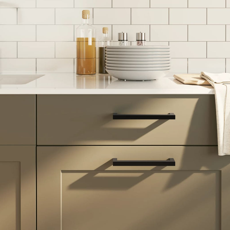 Load image into Gallery viewer, Vidaxl handvatten 20 st 160 mm roestvrij staal zwart
