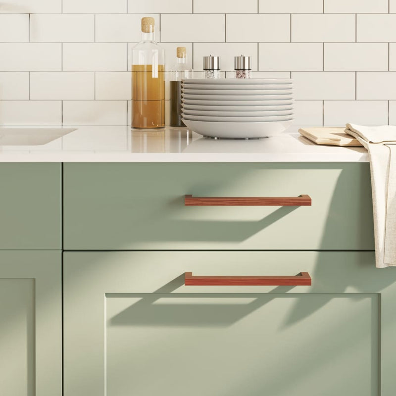 Load image into Gallery viewer, Vidaxl handvatten 10 st 192 mm roestvrij staal bronskleurig
