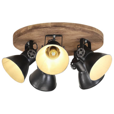 Vidaxl plafondlamp 25 w e27 50x50x25 cm zwart