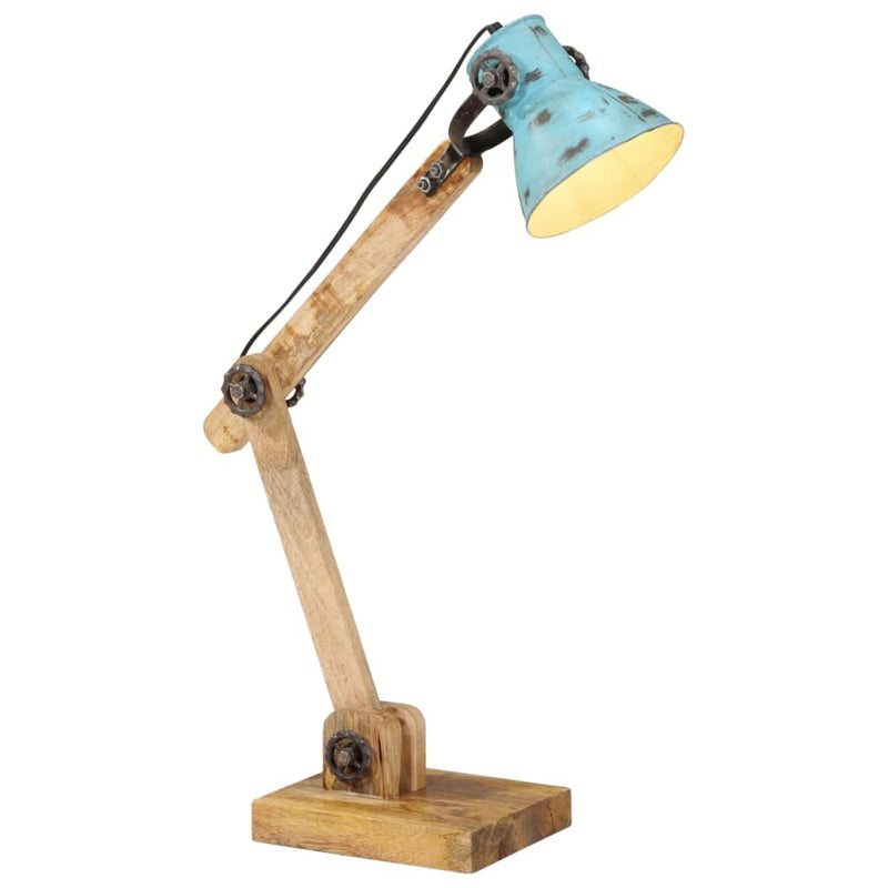 Load image into Gallery viewer, Vidaxl bureaulamp 25 w e27 23x18x96 cm verweerd blauw
