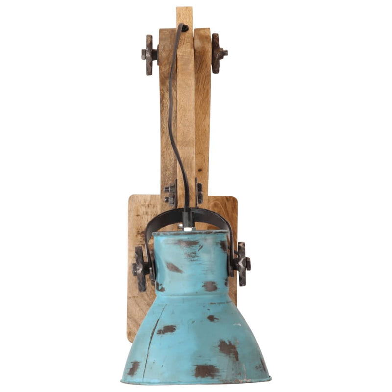 Load image into Gallery viewer, Vidaxl wandlamp 25 w e27 96x15x20 cm verweerd blauw
