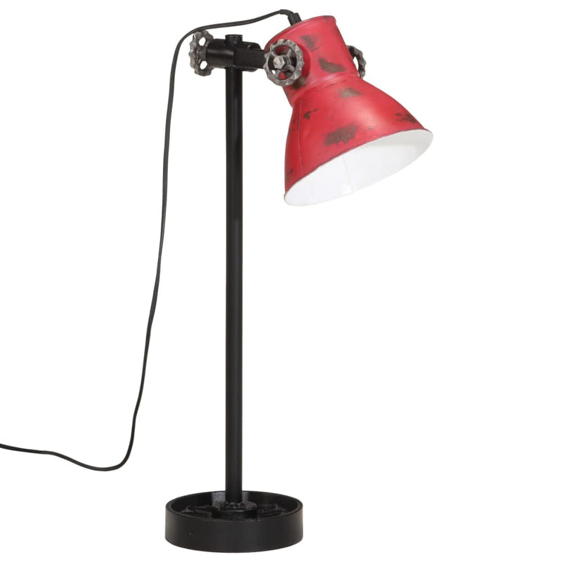 Load image into Gallery viewer, Vidaxl bureaulamp 25 w e27 15x15x55 cm verweerd rood
