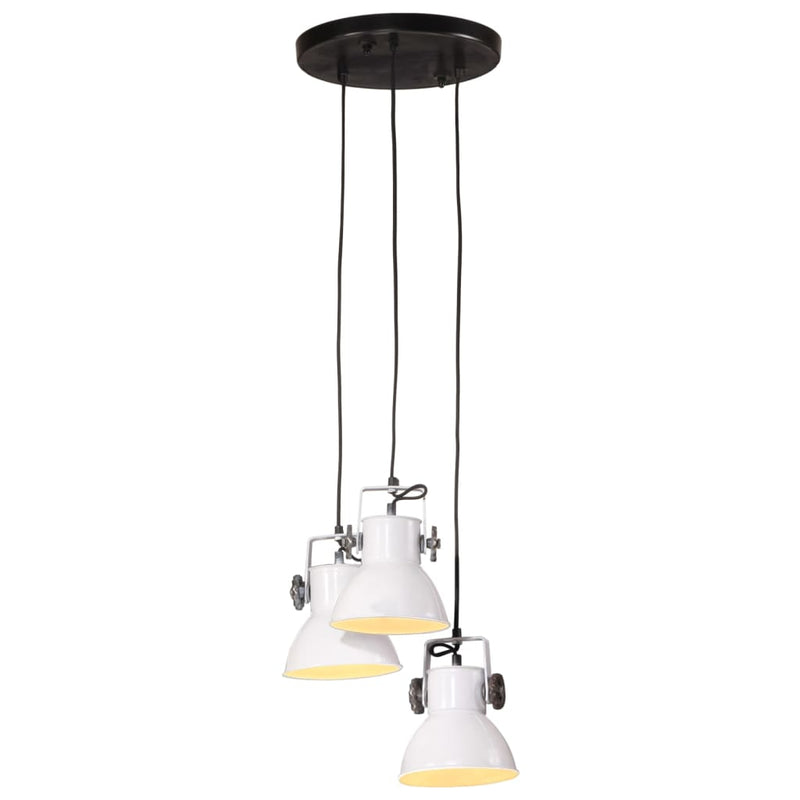 Load image into Gallery viewer, Vidaxl hanglamp 25 w e27 30x30x100 wit
