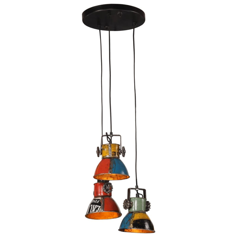Load image into Gallery viewer, Vidaxl hanglamp 25 w e27 30x30x100 cm meerkleurig
