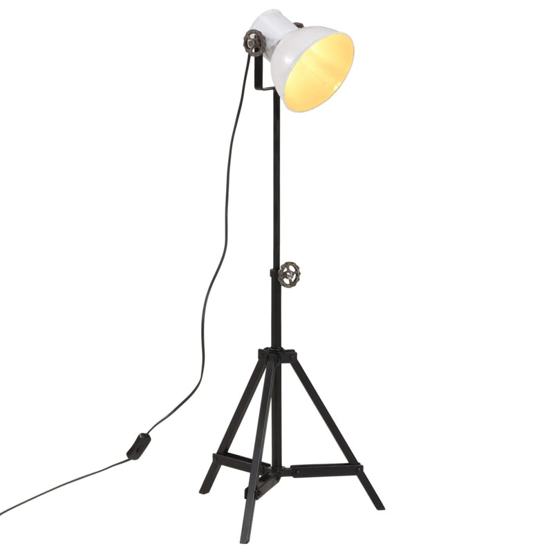 Load image into Gallery viewer, Vidaxl vloerlamp 25 w e27 35x35x65 95 cm wit
