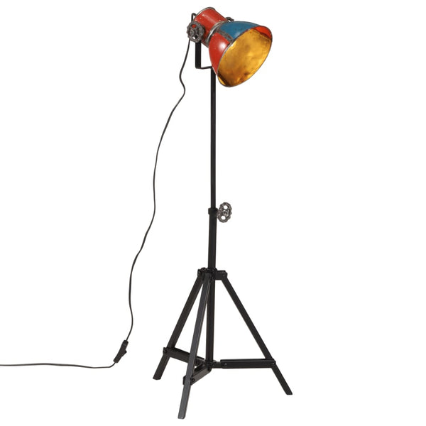 VidaXL Vloerlamp 25 W E27 35x35x65 95 cm meerkleurig