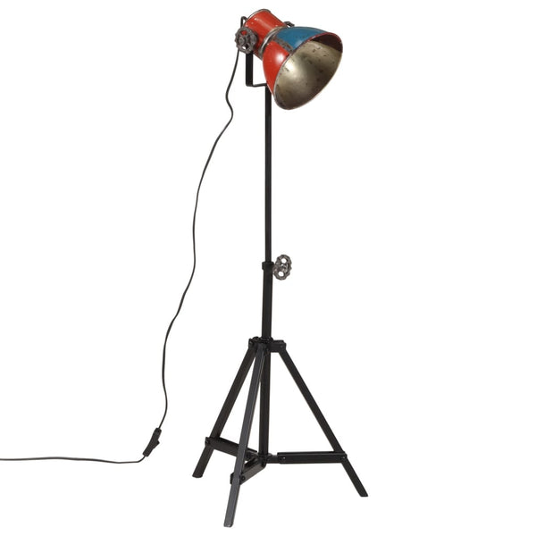 VidaXL Vloerlamp 25 W E27 35x35x65 95 cm meerkleurig