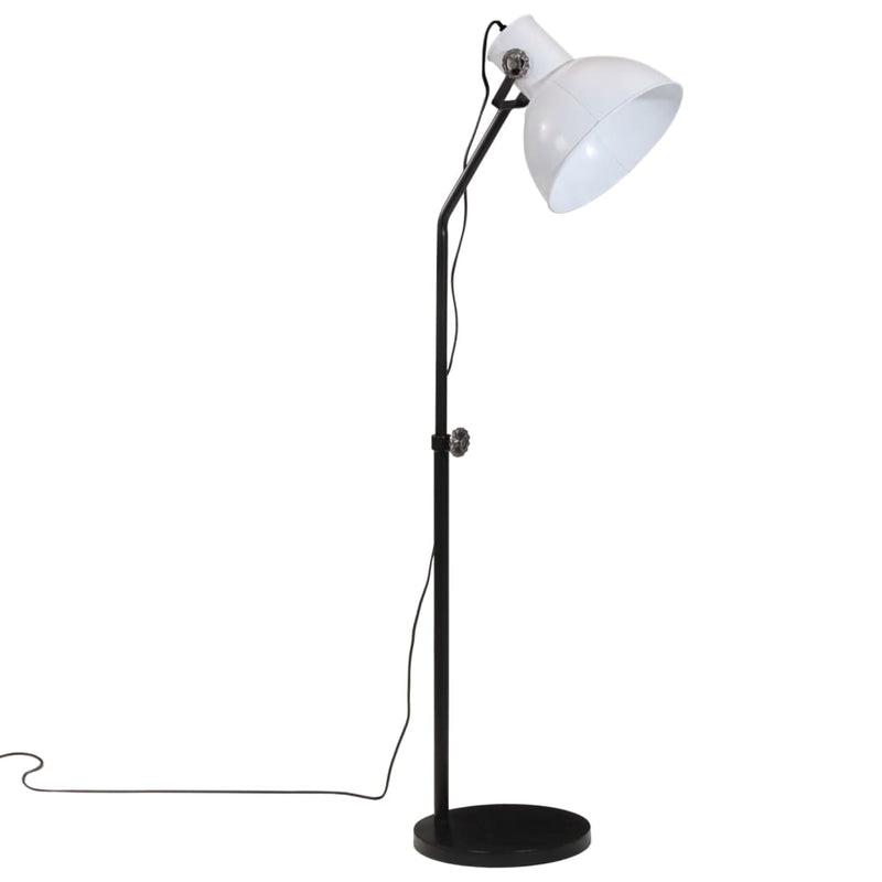 Load image into Gallery viewer, Vidaxl vloerlamp 25 w e27 30x30x90-150 cm wit
