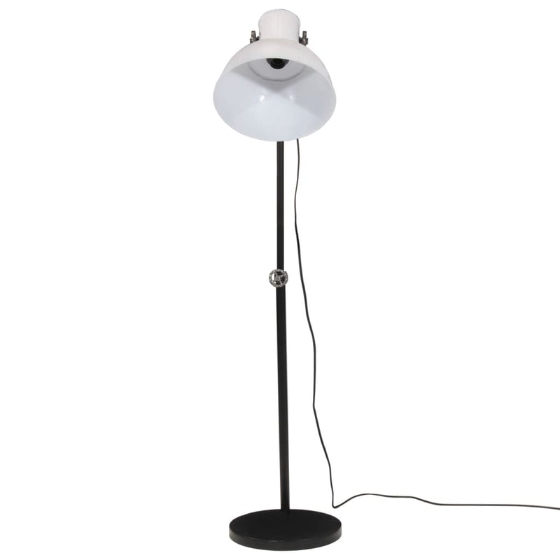Load image into Gallery viewer, Vidaxl vloerlamp 25 w e27 30x30x90-150 cm wit

