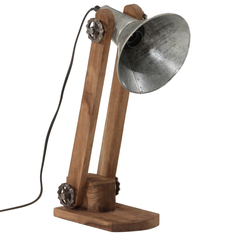 Load image into Gallery viewer, Vidaxl bureaulamp 25 w e27 23x13x52 cm vintage zilverkleurig
