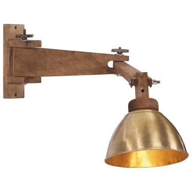 Vidaxl wandlamp 25 w e27 antiek messingkleurig
