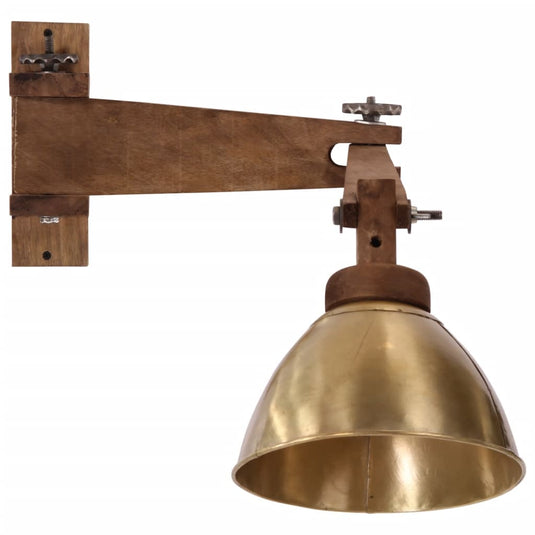 Vidaxl wandlamp 25 w e27 antiek messingkleurig
