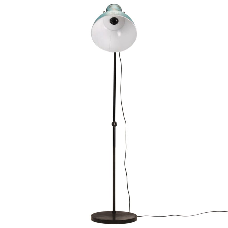 Load image into Gallery viewer, Vidaxl vloerlamp 25 w e27 150 cm verweerd blauw
