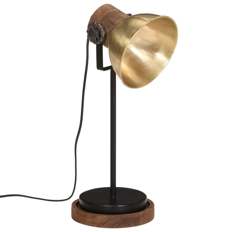 Load image into Gallery viewer, Vidaxl bureaulamp 25 w e27 17x17x50 cm antiek messingkleurig
