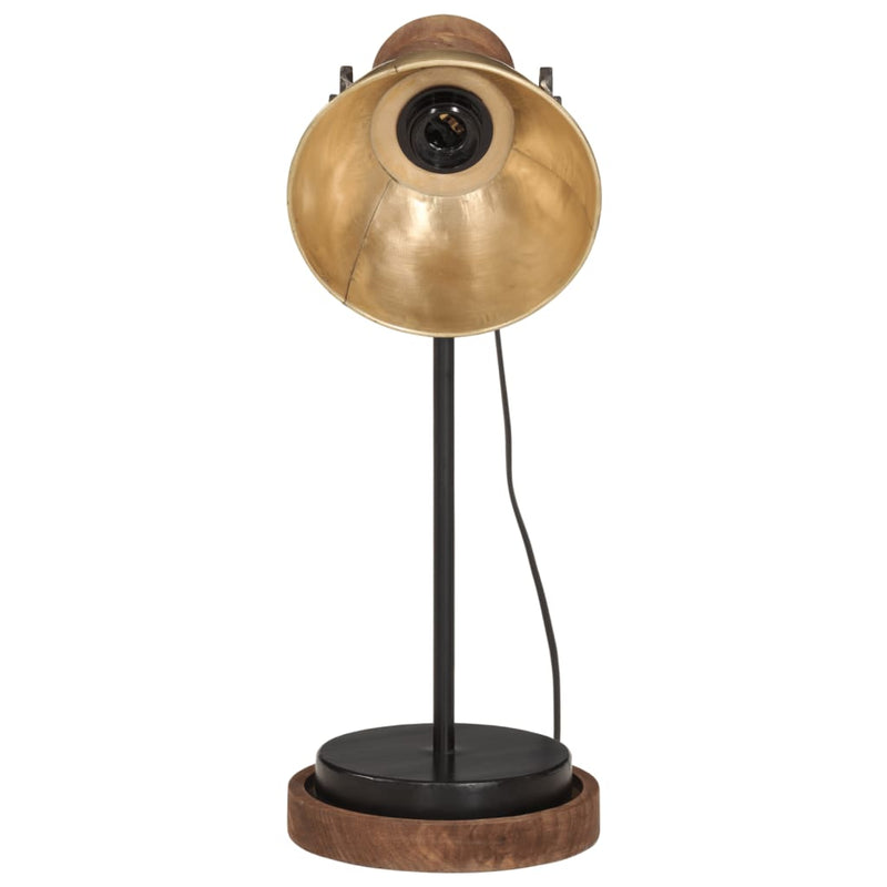 Load image into Gallery viewer, Vidaxl bureaulamp 25 w e27 17x17x50 cm antiek messingkleurig
