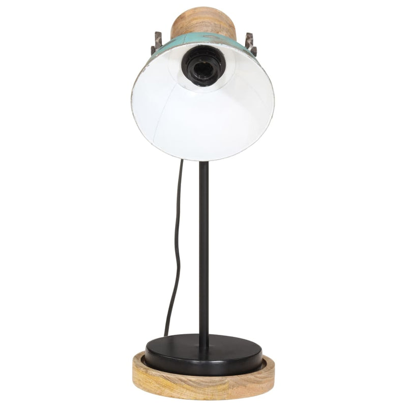 Load image into Gallery viewer, Vidaxl bureaulamp 25 w e27 17x17x50 cm verweerd blauw
