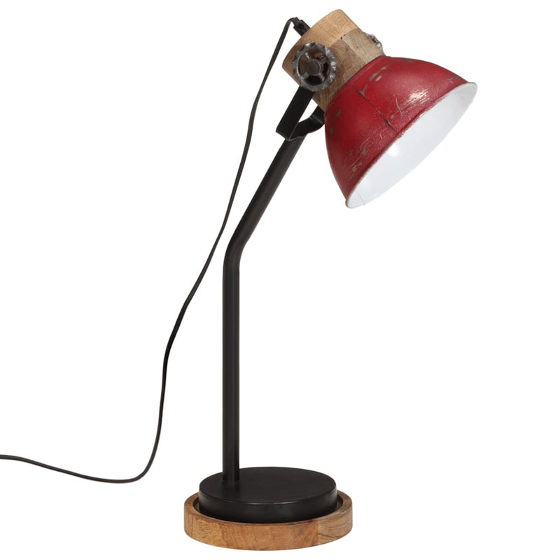 Load image into Gallery viewer, Vidaxl bureaulamp 25 w e27 18x18x60 cm verweerd rood
