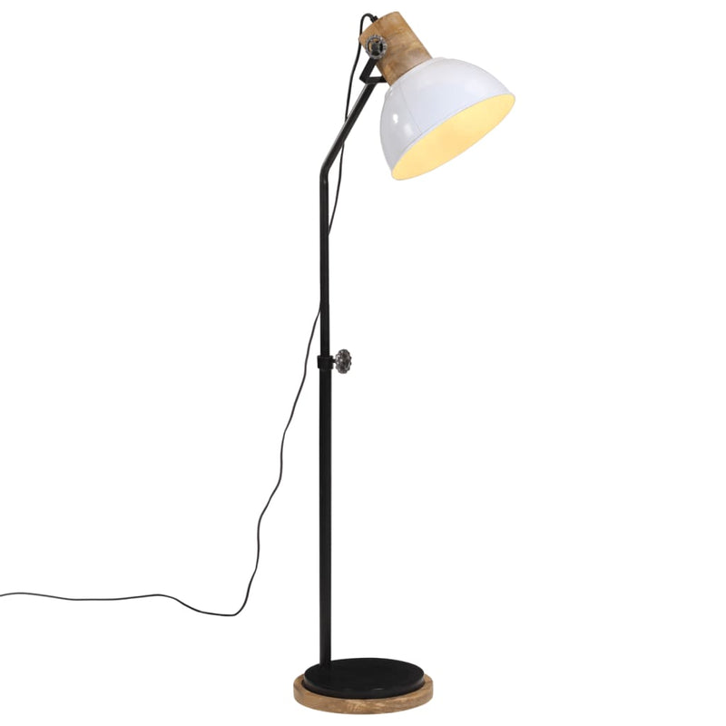 Load image into Gallery viewer, Vidaxl vloerlamp 25 w e27 30x30x100-150 cm wit
