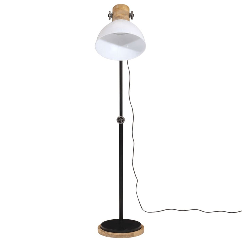 Load image into Gallery viewer, Vidaxl vloerlamp 25 w e27 30x30x100-150 cm wit
