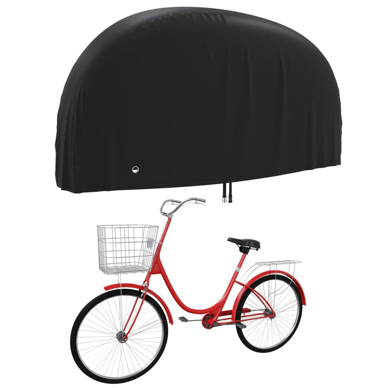 Load image into Gallery viewer, Vidaxl fietshoes 200x70x110 cm 190t oxford zwart
