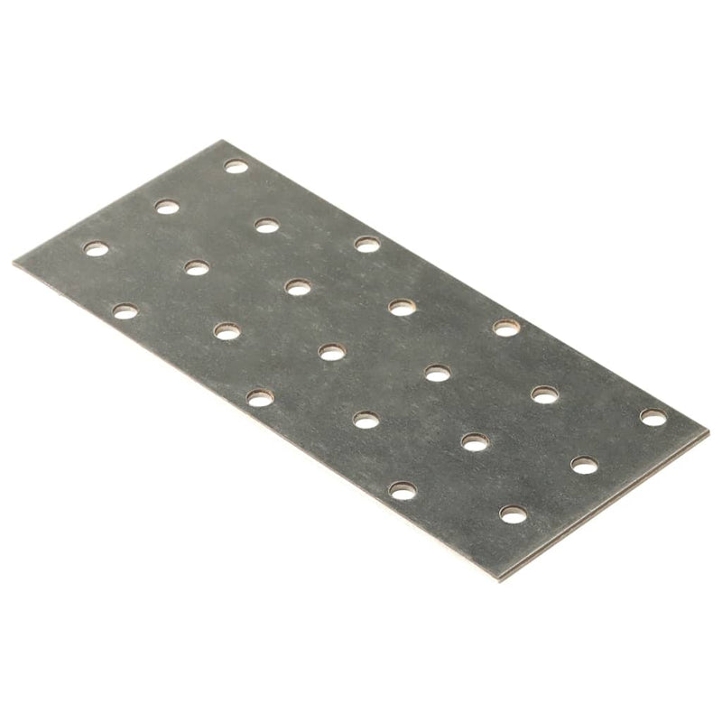 Load image into Gallery viewer, Vidaxl platen geperforeerd 40 st 2 mm 140x60 mm gegalvaniseerd staal
