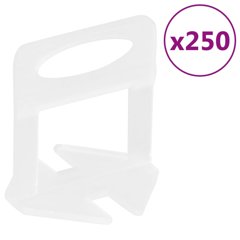 Load image into Gallery viewer, Vidaxl nivelleerklemmen voor tegels 250 st 1 mm
