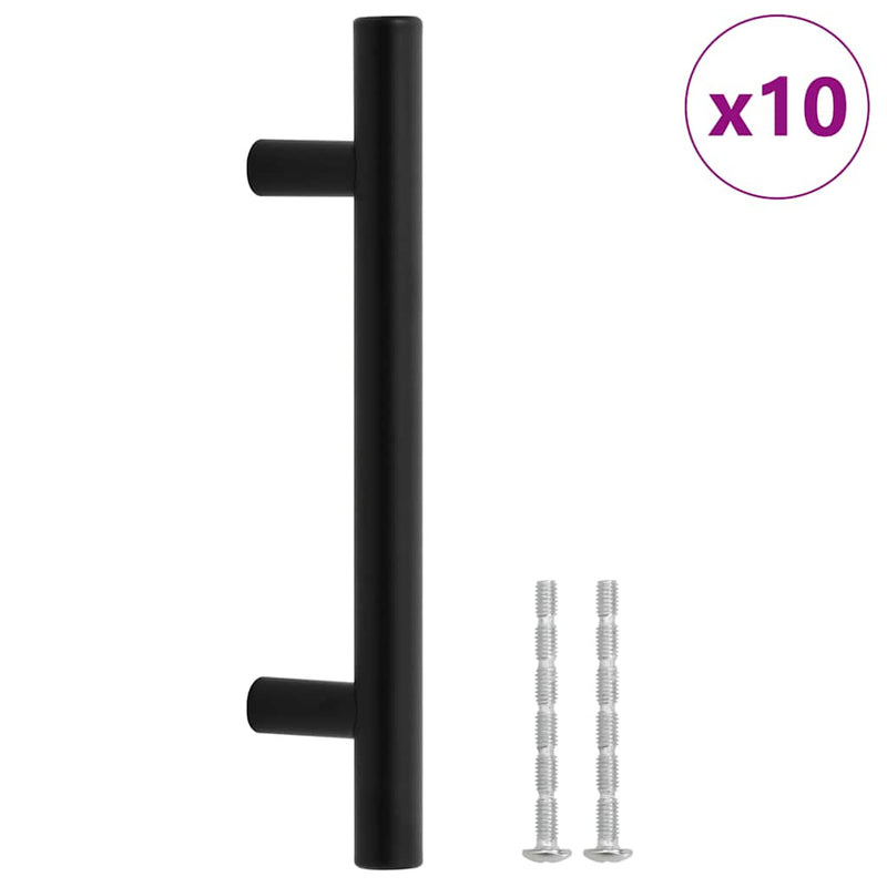 Load image into Gallery viewer, Vidaxl handvatten 10 st hartafstand 96 mm totale lengte 150 mm zwart
