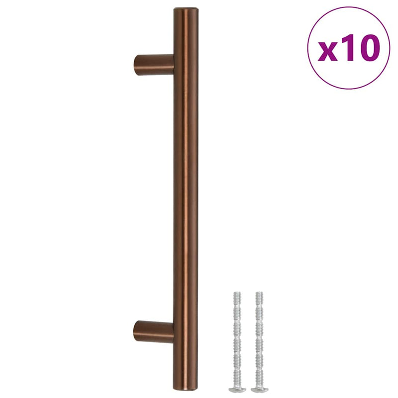 Load image into Gallery viewer, Vidaxl handvatten 10 st 128 mm roestvrij staal bronskleurig
