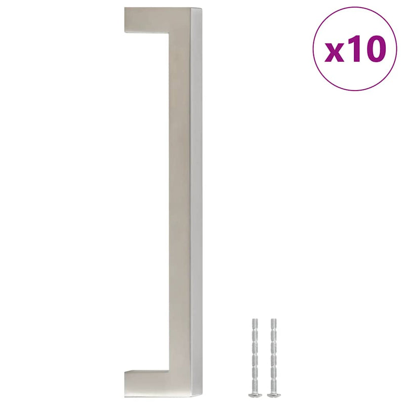 Load image into Gallery viewer, Vidaxl handvatten 10 st 160 mm roestvrij staal zilverkleurig
