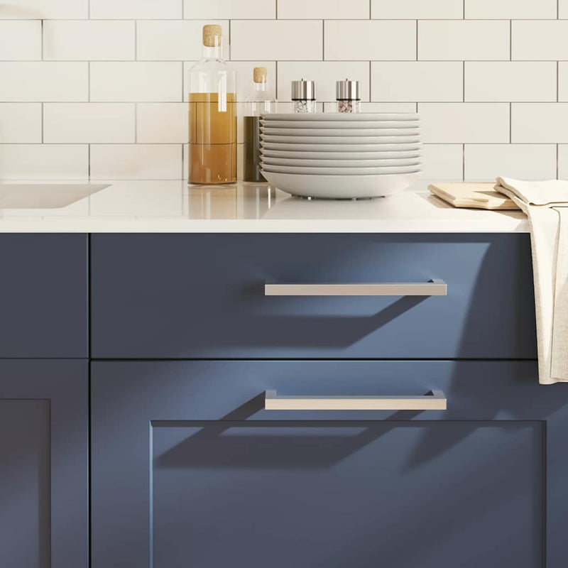 Load image into Gallery viewer, Vidaxl handvatten 5 st 192 mm roestvrij staal zilverkleurig
