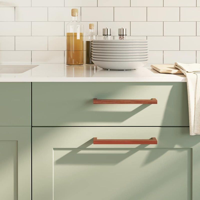 Load image into Gallery viewer, Vidaxl handvatten 5 st 192 mm roestvrij staal bronskleurig
