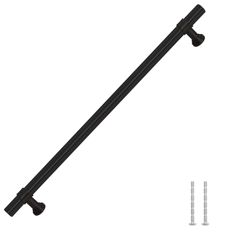 Load image into Gallery viewer, Vidaxl handvatten 5 st 224 mm roestvrij staal zwart
