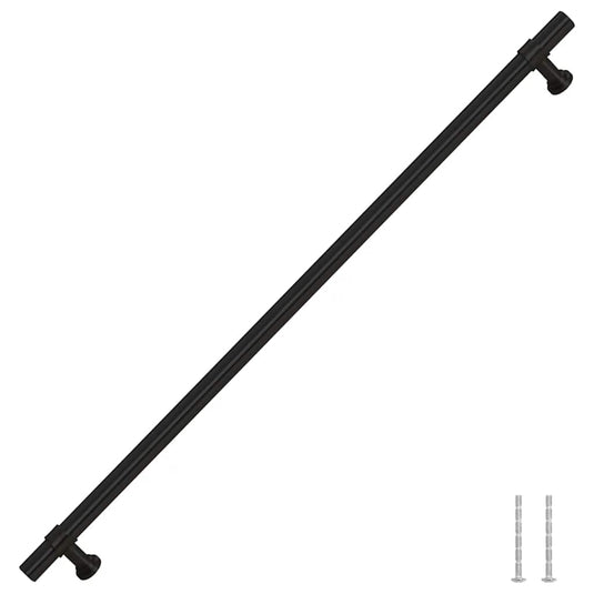 Vidaxl handvatten 5 st 320 mm roestvrij staal zwart