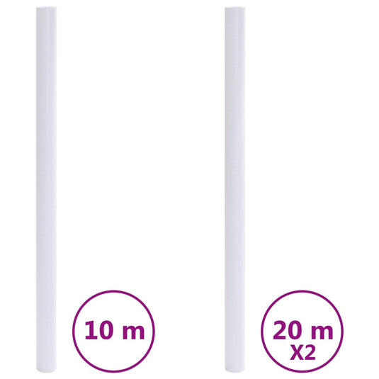 Vidaxl raamfolies mat pvc transparantgrijs