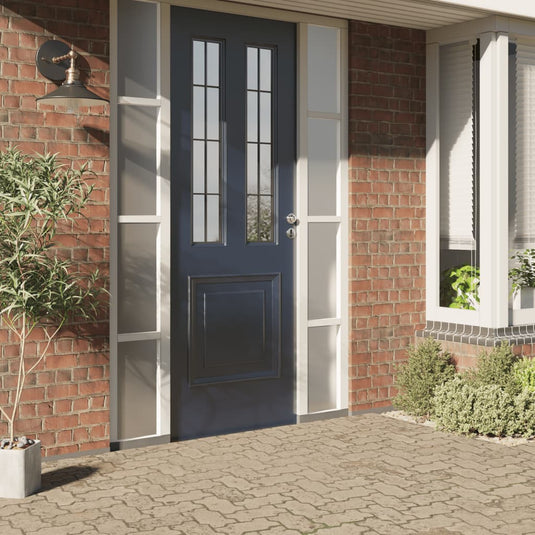 Vidaxl raamfolies mat pvc transparantgrijs