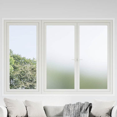 Vidaxl raamfolies mat pvc wit