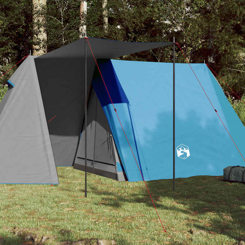 Load image into Gallery viewer, Vidaxl tent 3-persoons waterdicht blauw
