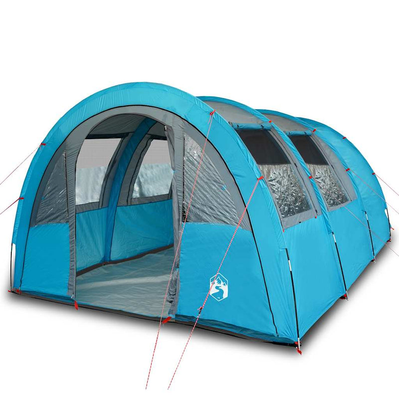 Load image into Gallery viewer, Vidaxl tunneltent 4-persoons waterdicht blauw
