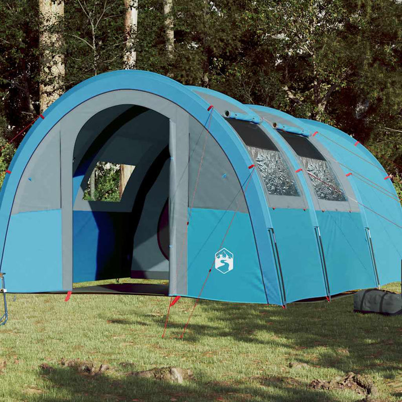 Load image into Gallery viewer, Vidaxl tunneltent 4-persoons waterdicht blauw
