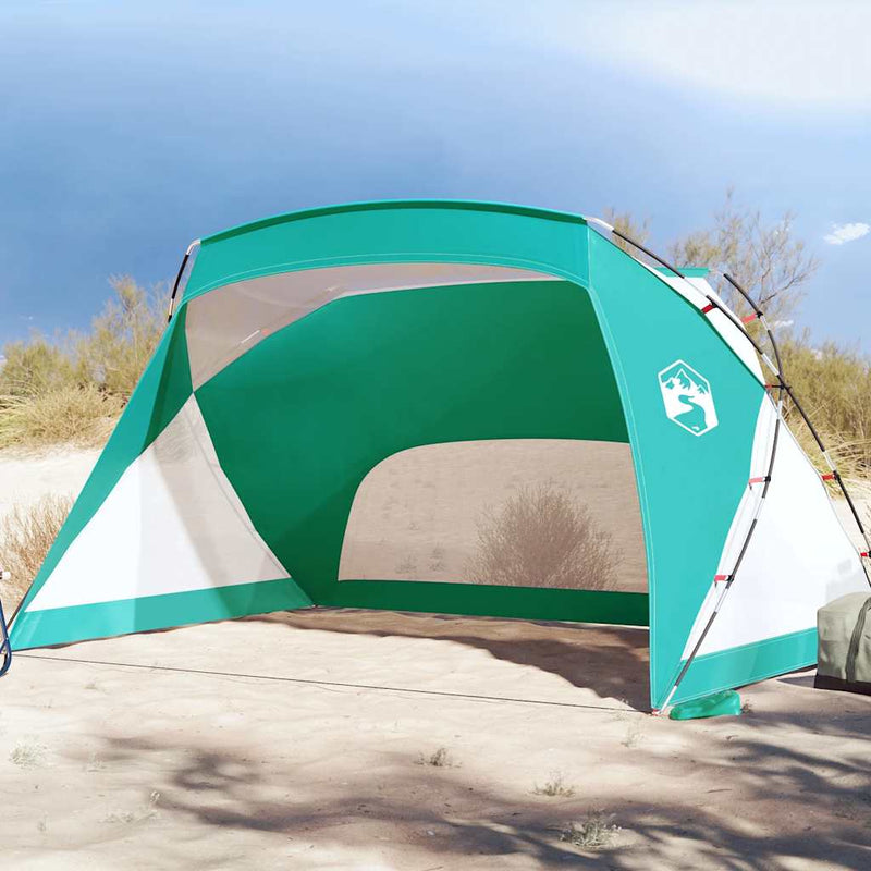 Load image into Gallery viewer, Vidaxl strandtent 274x178x170 148 cm 185t polyester zeegroen
