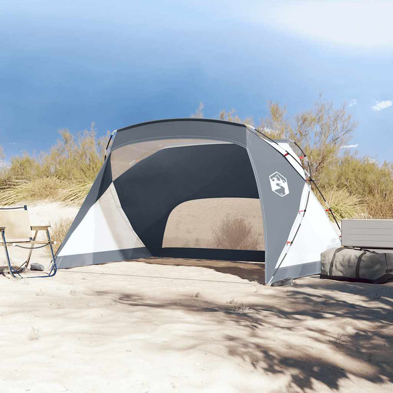 Load image into Gallery viewer, Vidaxl strandtent 274x178x170 148 cm 185t polyester grijs
