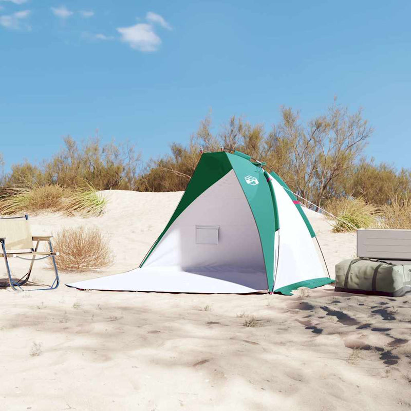 Load image into Gallery viewer, Vidaxl strandtent 268x223x125 cm 185t polyester zeegroen
